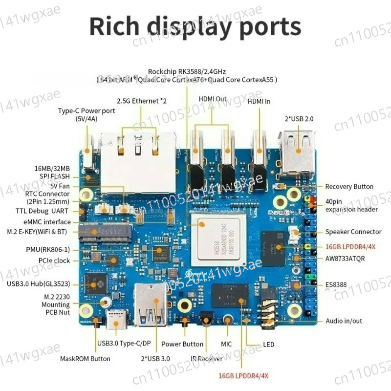 Orange Pi 5 Plus 32Gb - Orange Pi 5 Plus 32GB RAM