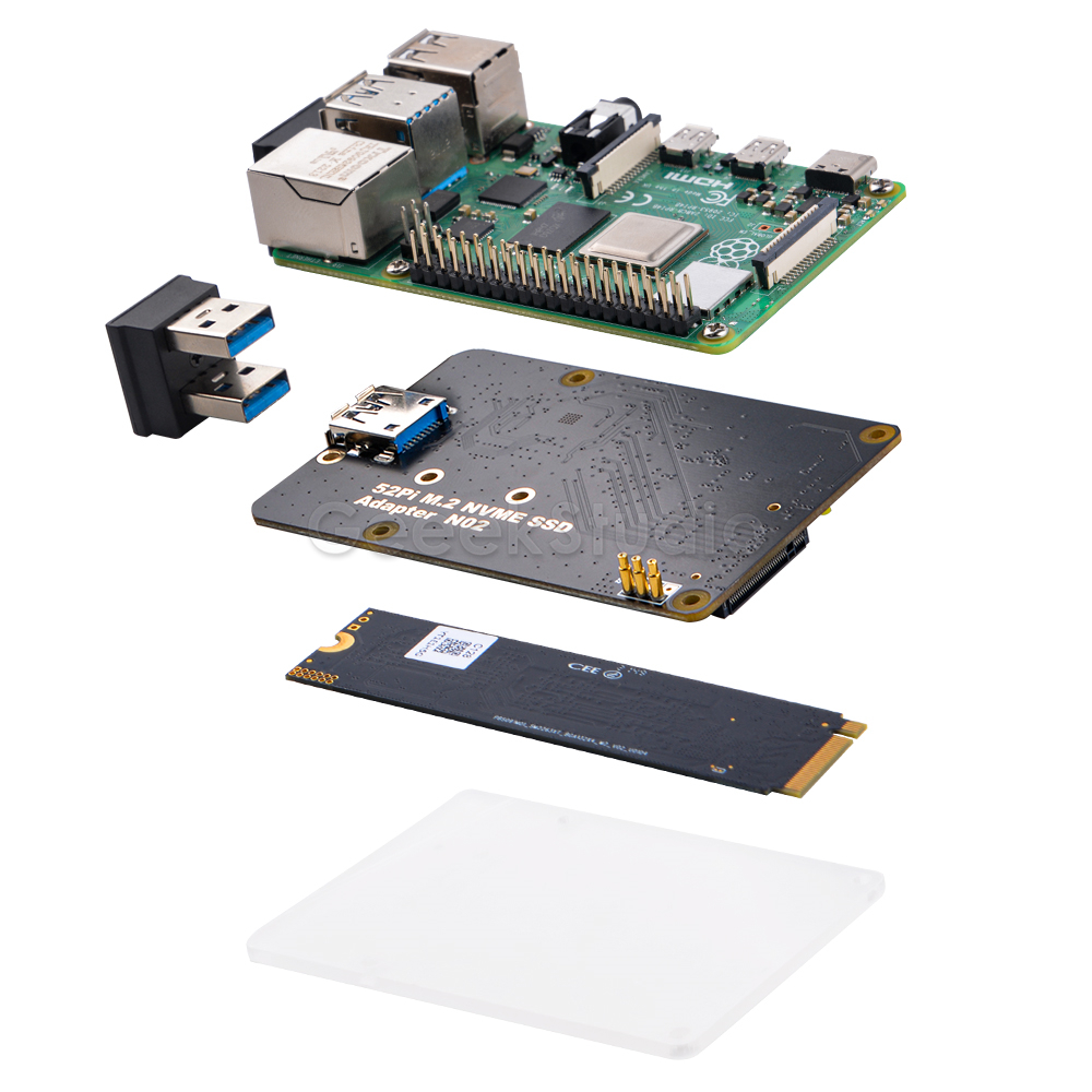 M.2 NVME SSD Extension Adapter - Turing Pi 2 ulasan dan harga