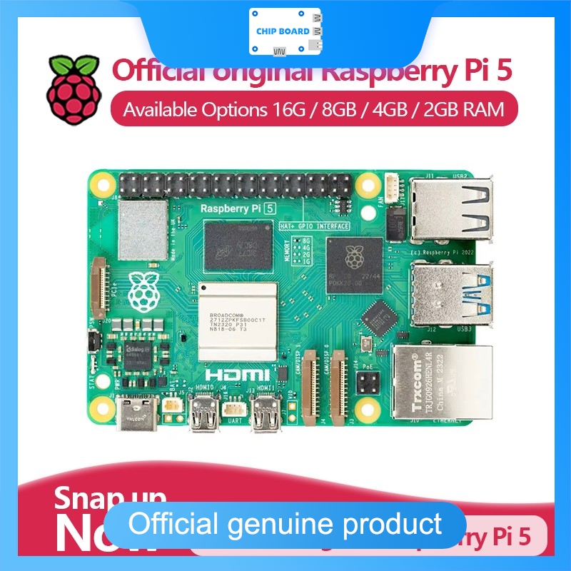 Official Raspberry Pi 5 Single - Raspberry Pi 5 8Gb ulasan dan harga