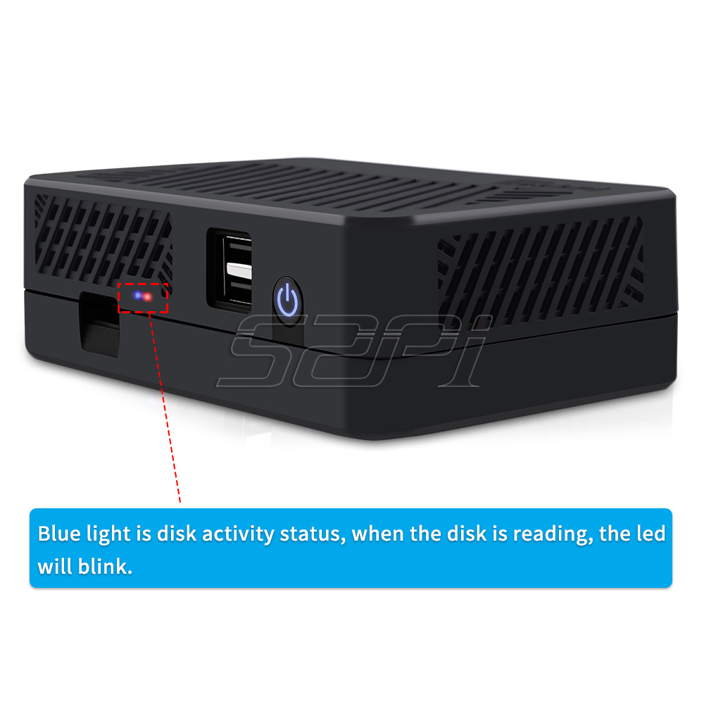 52Pi DeskPi Lite NAS Case with - Deskpi Super6C ulasan dan harga