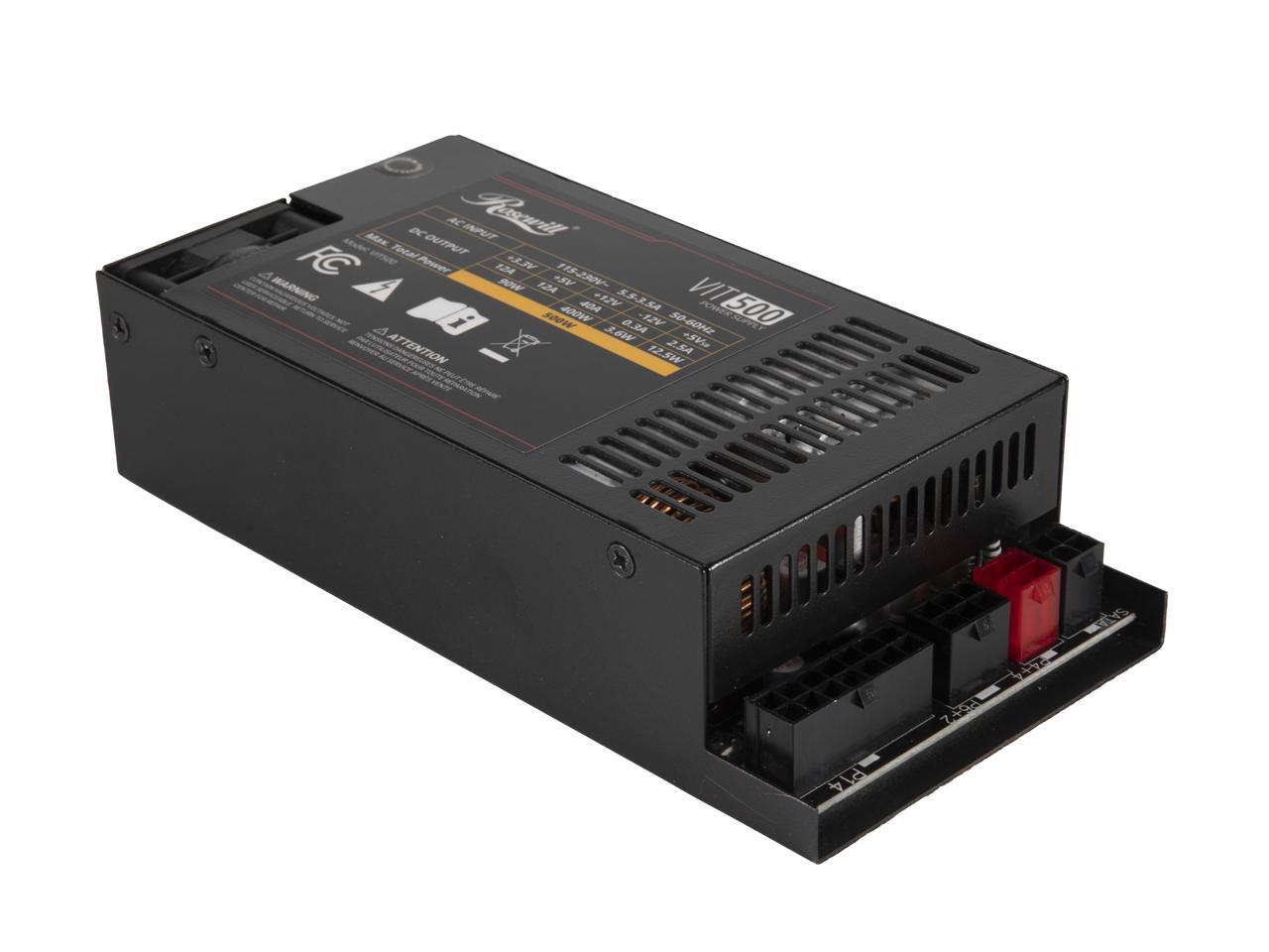 Rosewill VIT 500W, Mini ITX/Fl - Atx Power Supply 1U Flex 500W ulasan dan harga