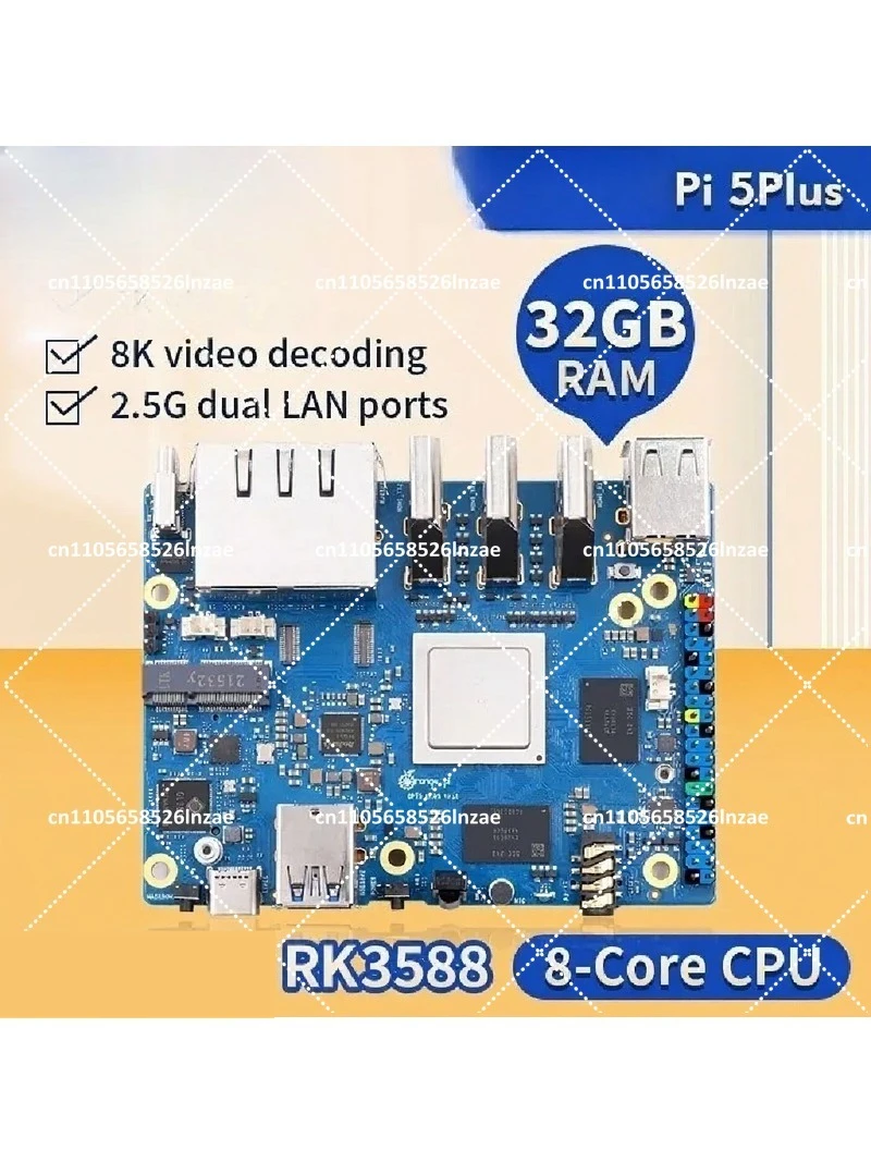 Orange Pi 5 plus Single Board  - Orange Pi 5 Plus 32Gb ulasan dan harga