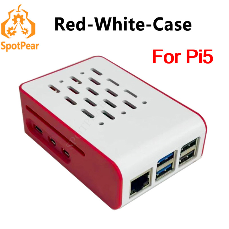 Raspberry Pi 5 Red-White cooli - Raspberry Pi 5 8Gb ulasan dan harga