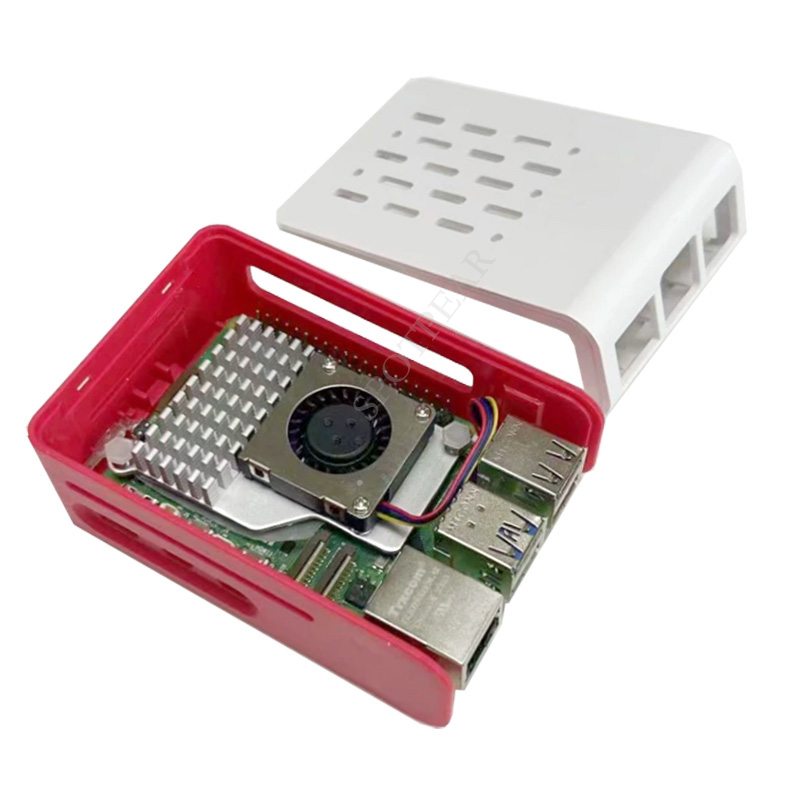 Raspberry Pi 5 Red-White cooli - Raspberry Pi 5 8Gb ulasan dan harga