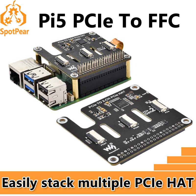 Raspberry Pi 5 PCIe to 2-CH PC - Turing Pi 2 ulasan dan harga