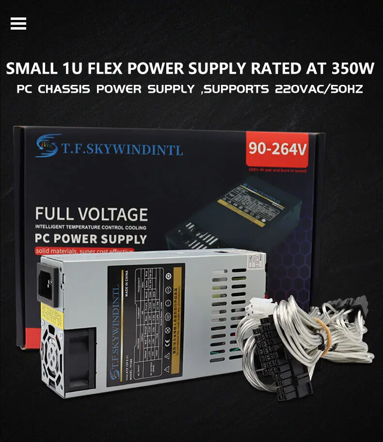 New Max 500W ATX Full Module 3 - Atx Power Supply 1U Flex 500W ulasan dan harga