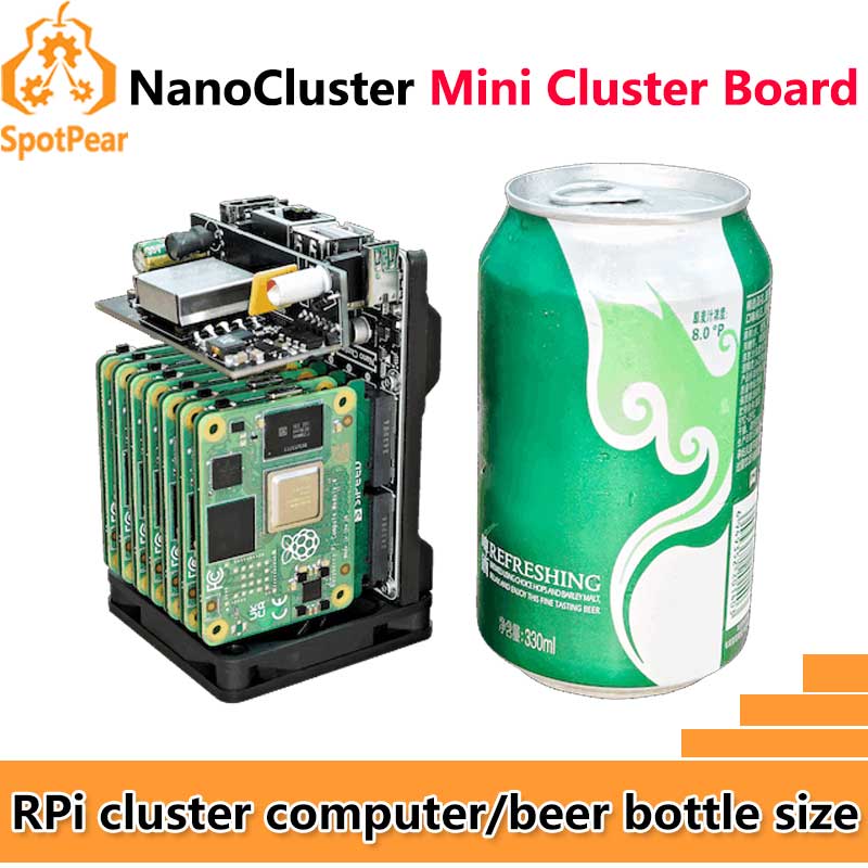 Sipeed NanoCluster Mini Cluste - Deskpi Super6C ulasan dan harga