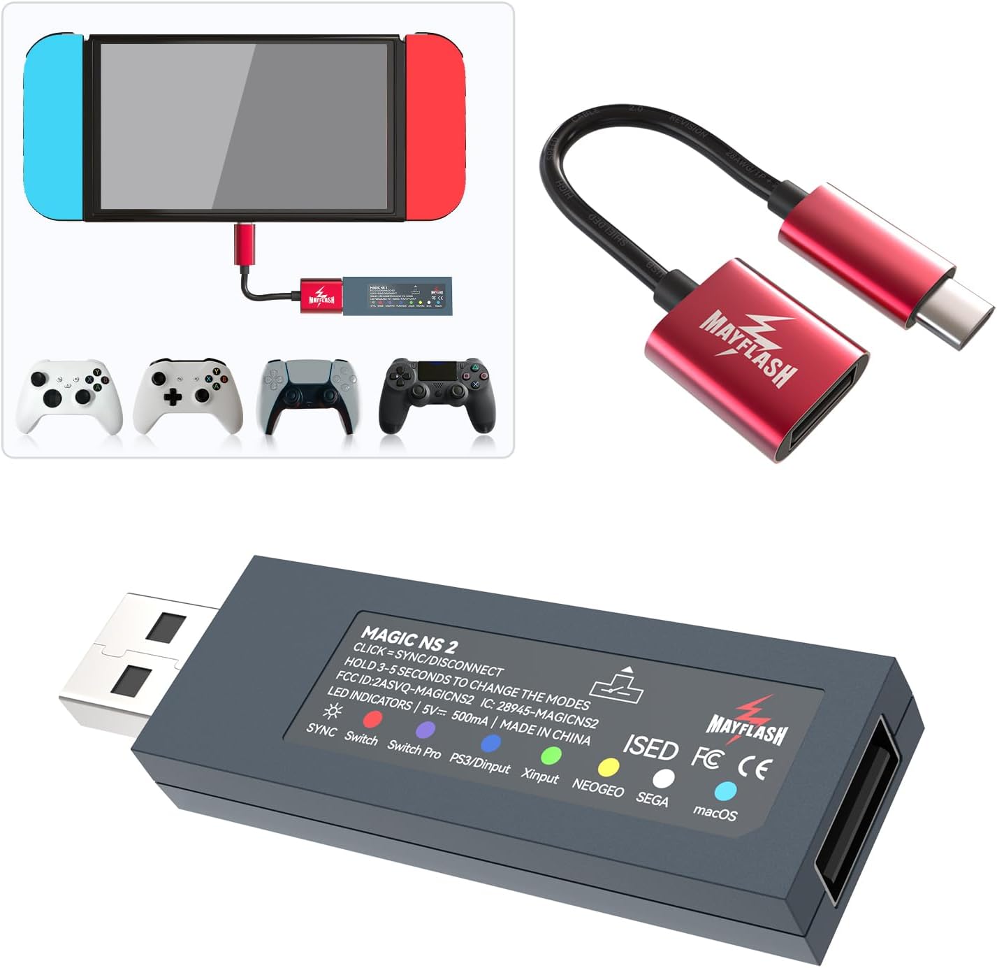 MAYFLASH Magic NS2 Wireless Bl - Turing Pi 2 ulasan dan harga