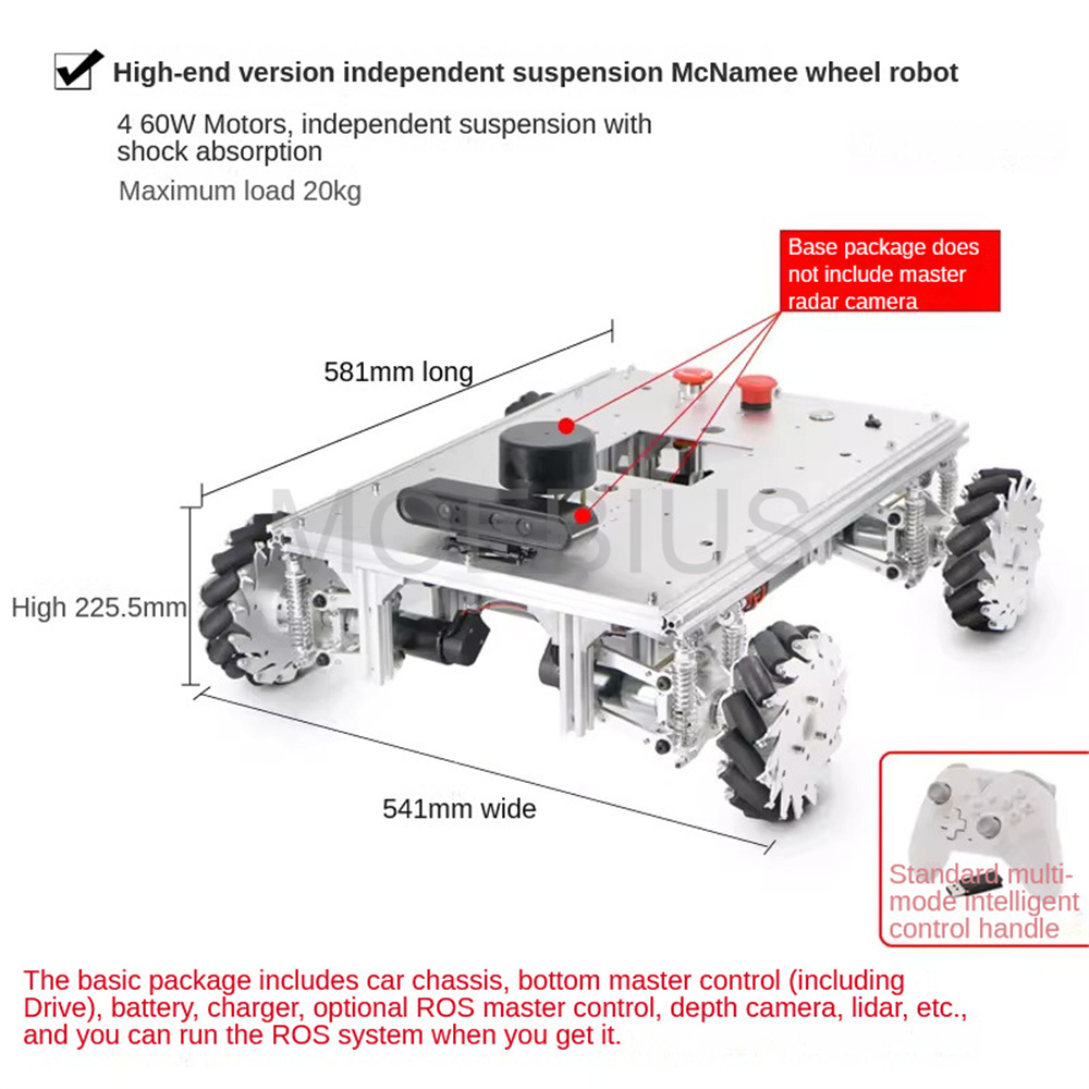 Big Load ROS2 Autopilot Mecanu - Raspberry Pi 5 8Gb ulasan dan harga