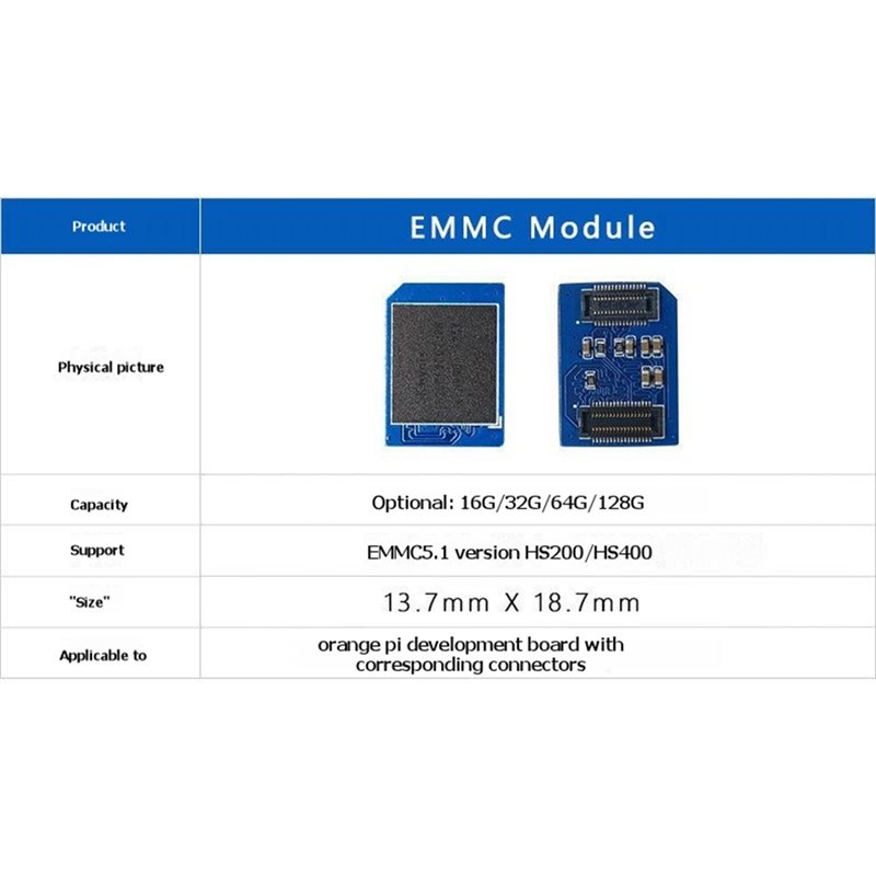 [B24B!】 32GB EMMC Module For O - Orange Pi 5 Plus 32Gb ulasan dan harga