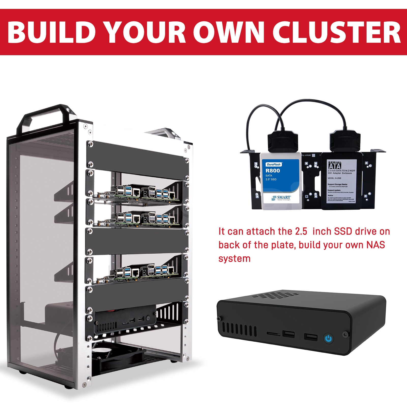 DeskPi RackMate T1 Rackmount,  - Deskpi Super6C ulasan dan harga