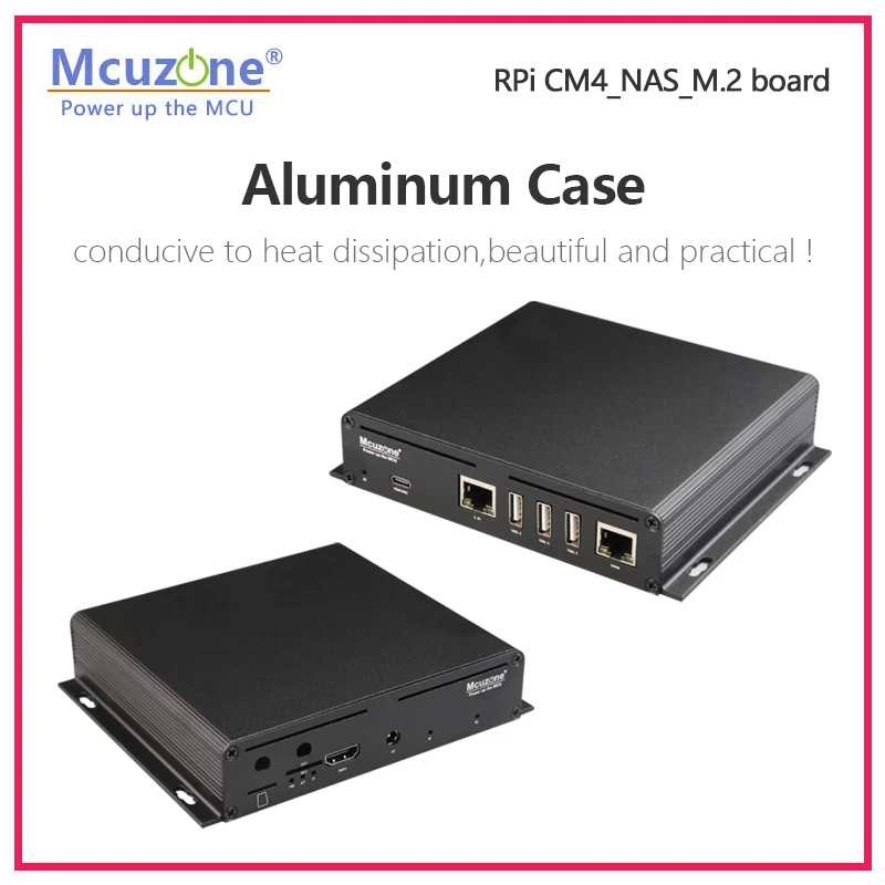 Raspberry Pi CM4_NAS_M.2 Board - Deskpi Super6C ulasan dan harga